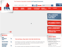 Tablet Screenshot of fpaa.com.au